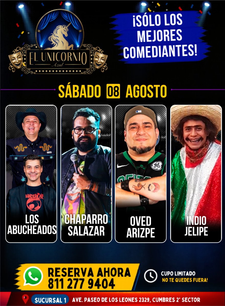 Flyer de Sábado de Comedia